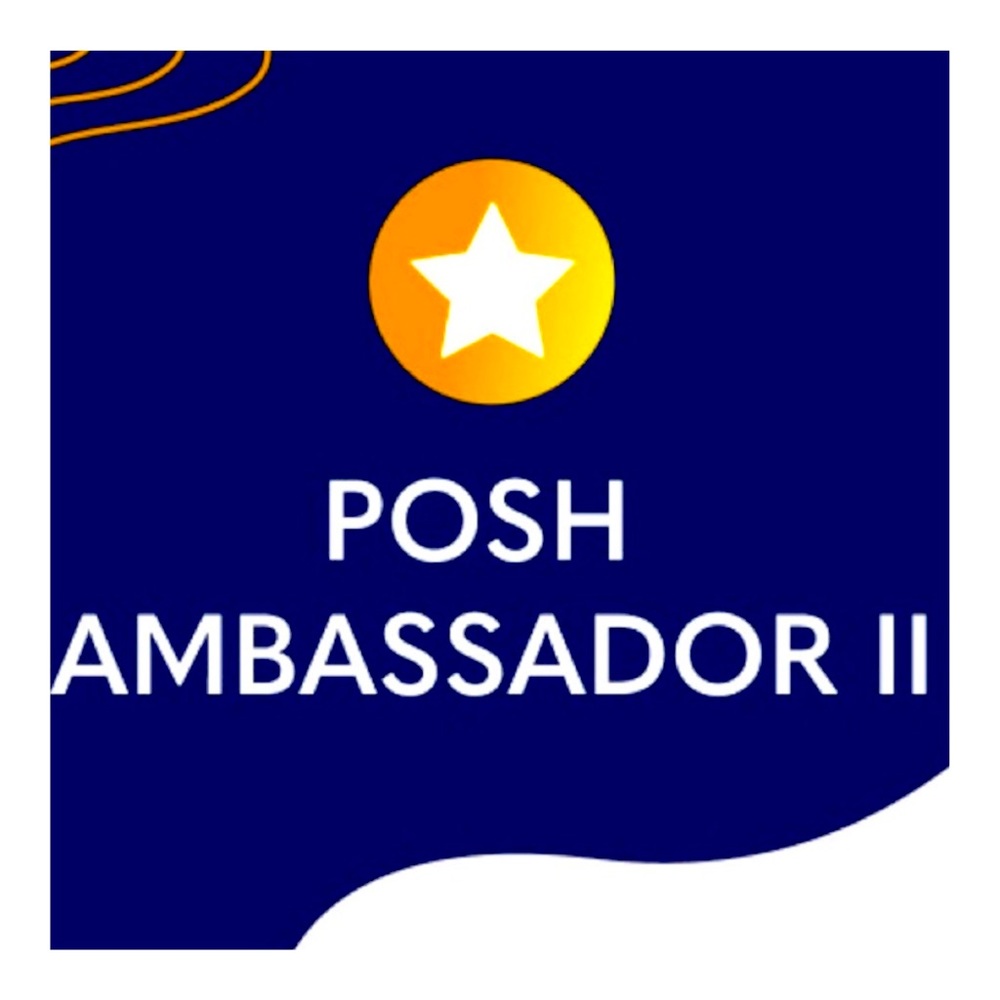 YAY IT IS OFFICIAL 🤩 I AM A POSHMARK AMBASSADOR LEVEL II 🥳